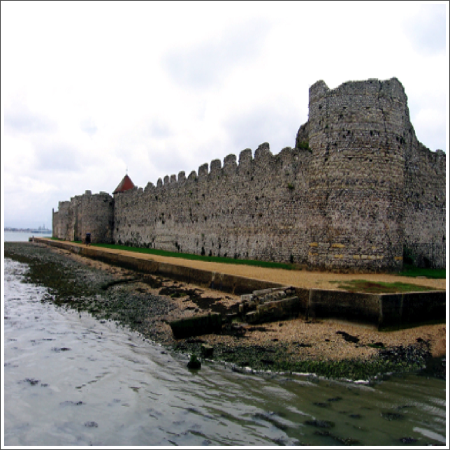 Porchester Castle - Was sold by the King to Sir William Udall in 1632